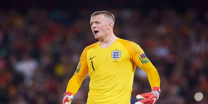 Jordan Pickford là thủ môn số một tuyển Anh hiện tại